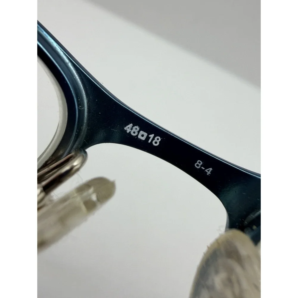 NINE WEST  Blue & LIME GREEN EYEGLASSES FRAMES ONLY WOMEN 383 OJLX 48-18-130